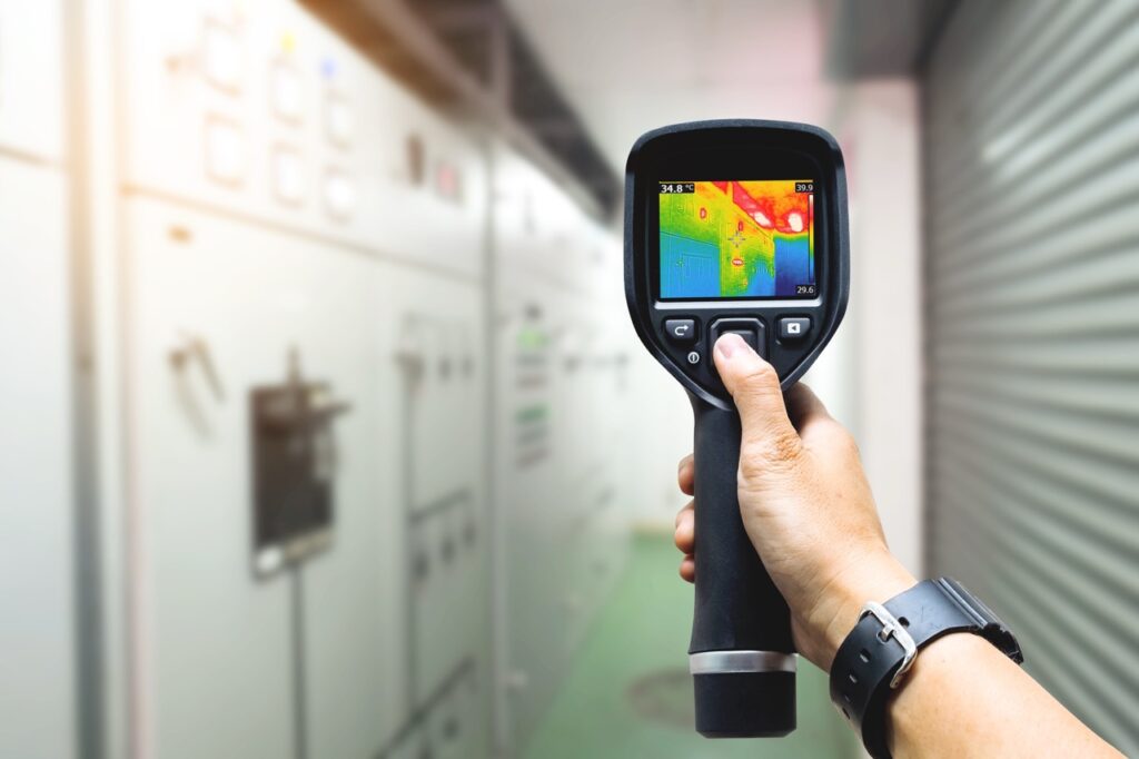 Thermal imaging inspection of electrical systems using infrared technology