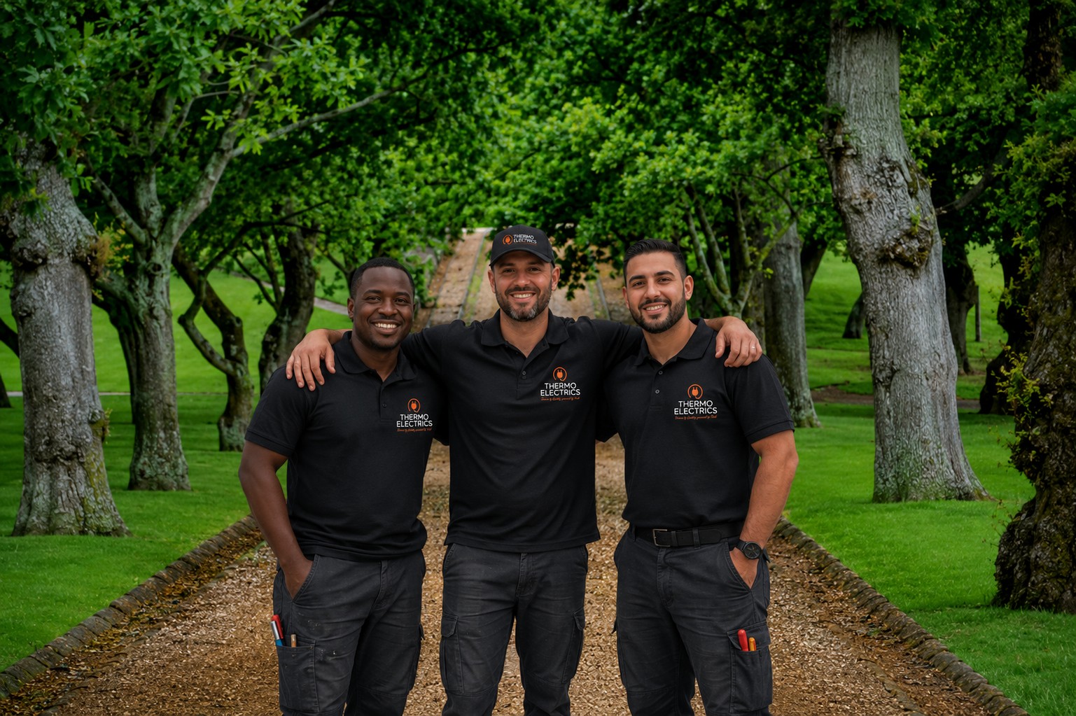 Thermo Group electrical team in Constantia, Cape Town
