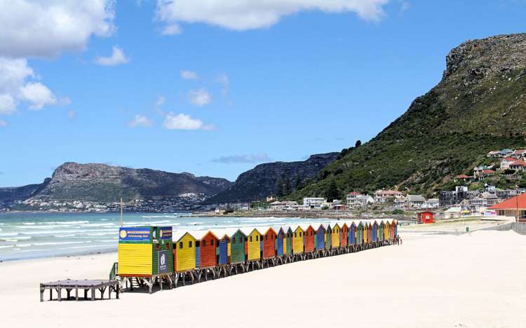 Muizenberg beach south africa