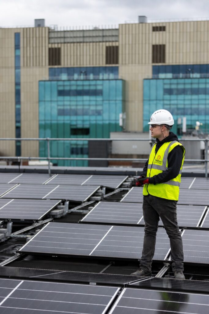 Solar install pic